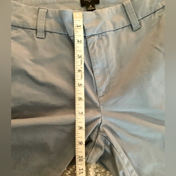 J. Crew Blue Bermuda Shorts Casual Style SZ 4 - Picture 6 of 8